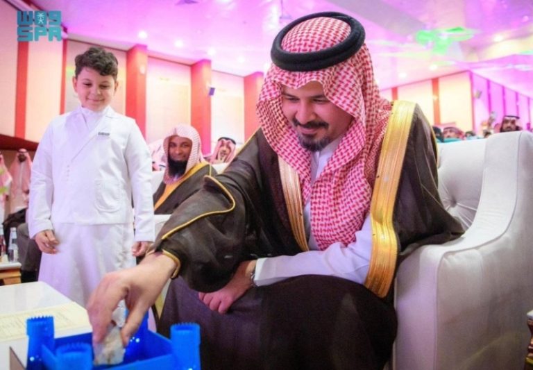 أمير المدينة المنورة يفتتح حفل تدشين معامل ابتكارات الحرف التقنية