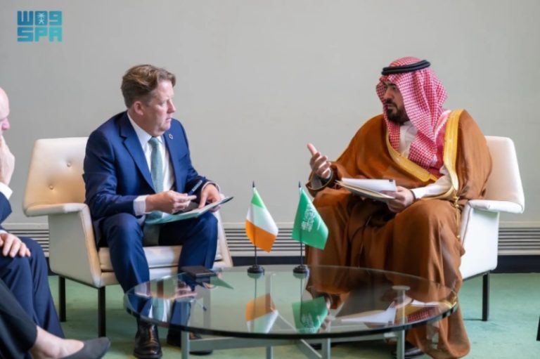 اجتماع وزيري الاقتصاد والتخطيط والمناخ والبيئة والطاقة والنقل في إيرلندا يناقش التعاون.