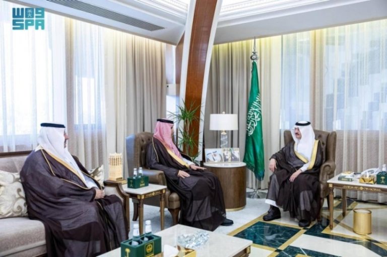 استقبال أمير الشرقية لرئيس الهيئة العامة للموانئ