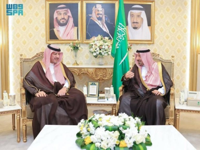 استقبال أمير نجران لرئيس هيئة الرقابة ومكافحة الفساد