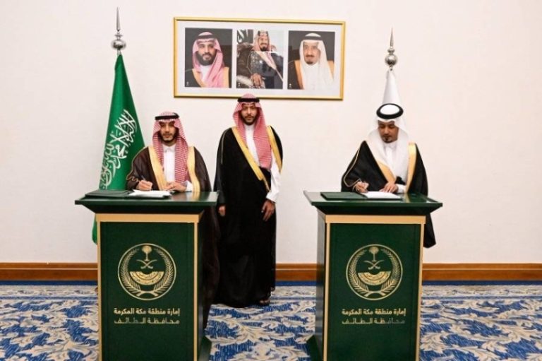 مُحافظ الطَّائف يوقع 5 شراكات في برنامج المدن الصحية