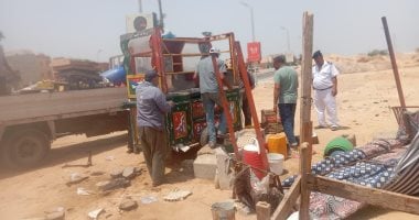 إزالة الإشغالات بحى الأندلس حملة شاملة لاستعادة المساحات المهملة بالعاشر من رمضان