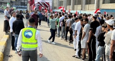 أطول طابور للناخبين.. احتشاد الشباب أمام لجان انتخابات مدرسة الوراق الثانوية