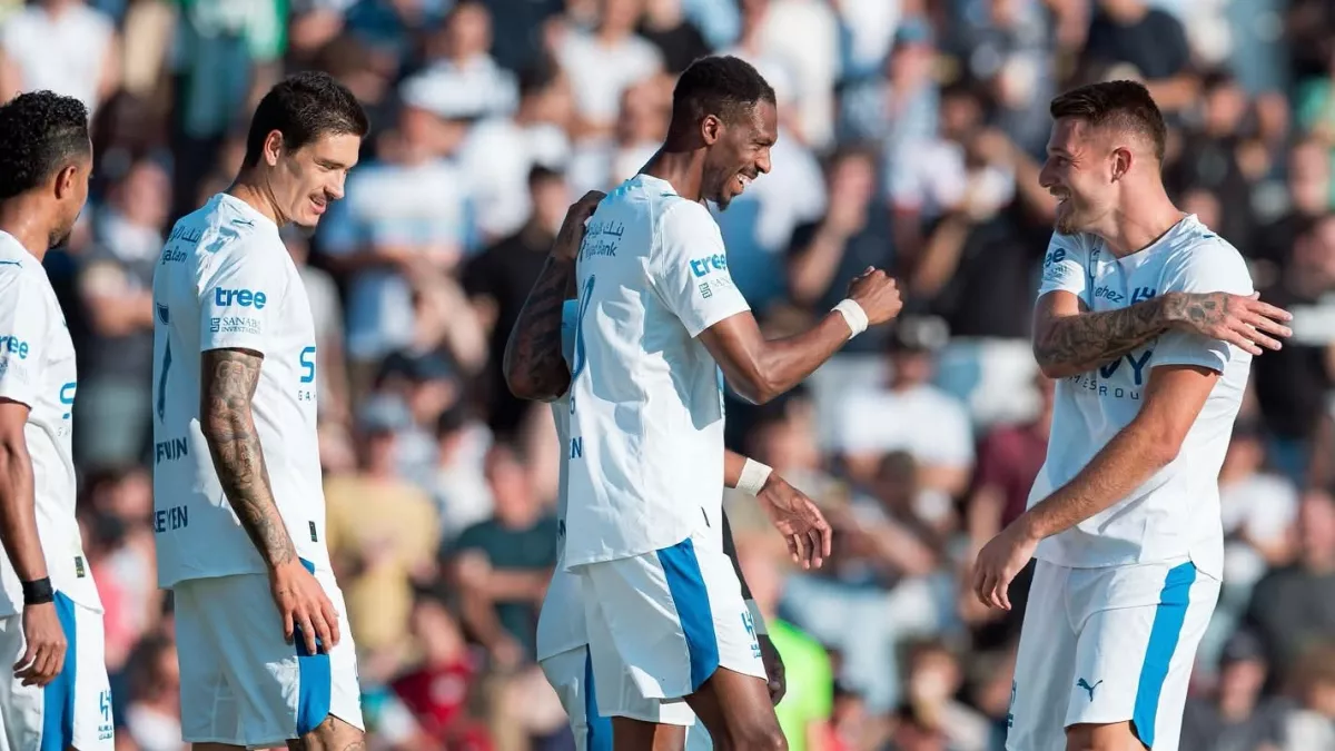 بمشاركة نونيز .. الهلال يسحق أراو السويسري وديا