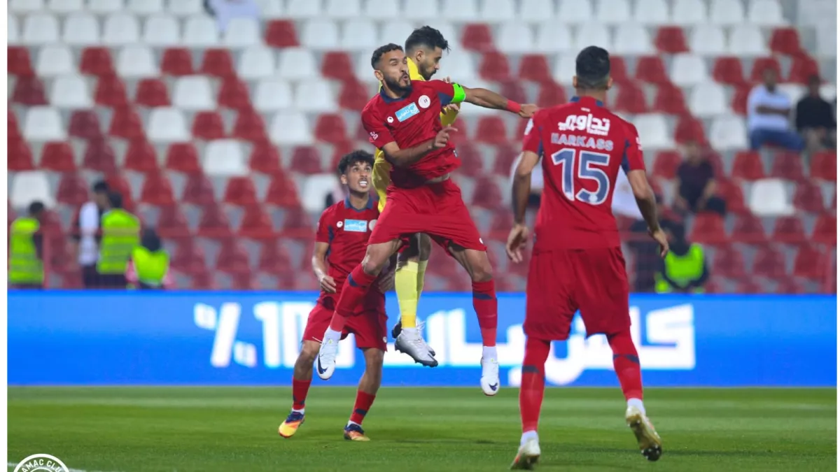 عمر السومة يحرم الحزم من فوزٍ ثمين أمام ضمك في دوري روشن