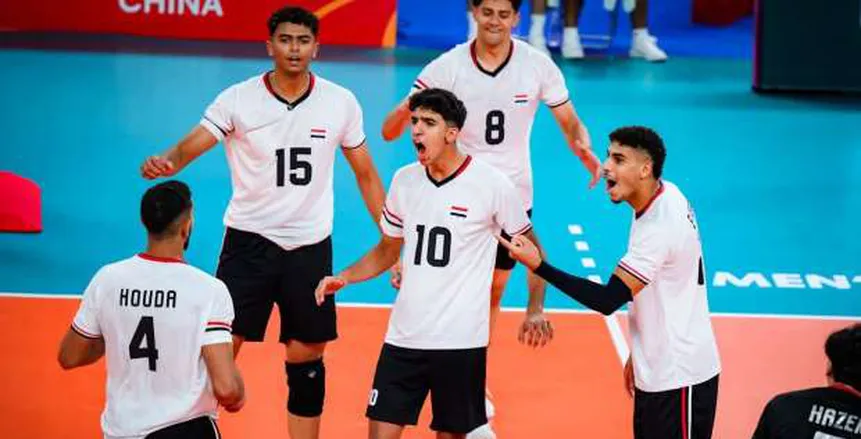 منتخب الشباب يفوز على تركيا ويتأهل لثمن نهائي بطولة العالم للطائرة