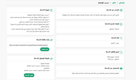 طريقة تجديد الإقامة لعامل مؤسسة فردية