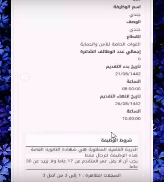 أبشر توظيف تسجيل دخول