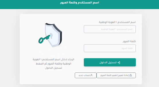 أبشر النفاذ الوطني الموحد تسجيل الدخول