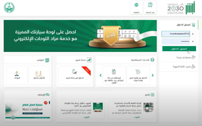 استعلام عن رصيد الجوازات للمقيمين 1447