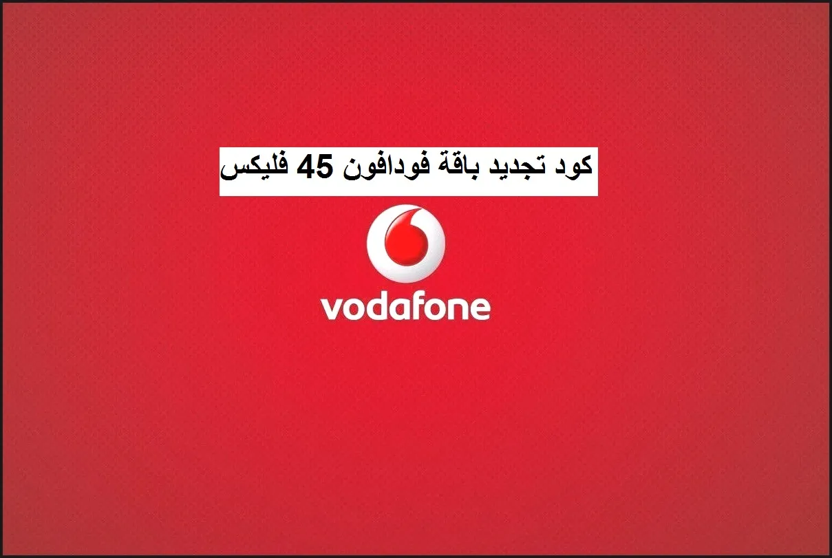 باقة فودافون فليكس 45