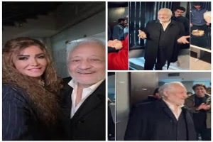 أسرة “وادي النحل” تحتفل بعيد ميلاد خالد زكي في أجواء مفاجئة