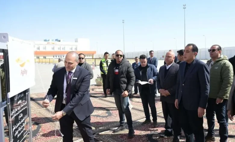 مدبولي يفتتح مصنع سي بورد