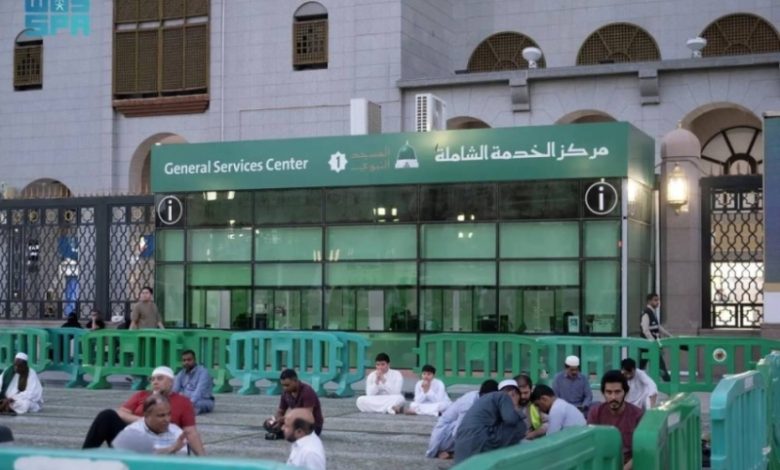 127 ألف حاج يستفيدون من مراكز الخدمة الشاملة بالمسجد النبوي خلال موسم حج 1446هـ
