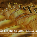 «فرص استثمارية» سعر سبيكة الذهب 50 جرام btc اليوم في الصاغة المصرية يواصل جذب الانتباه