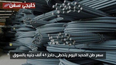 ارتفاع جنوني.. سعر طن حديد عز اليوم يتخطى حاجز 41 ألف جنيه بالسوق المصري