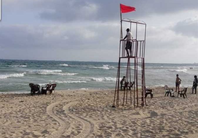 حظر النزول للبحر بالإسكندرية