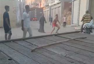 اعتداء المواطنين بسلاح أبيض