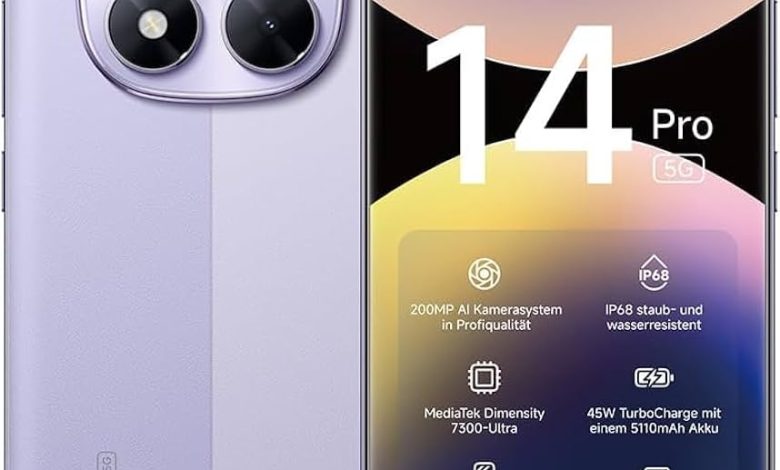 هاتف Xiaomi Redmi Note 14 Pro
