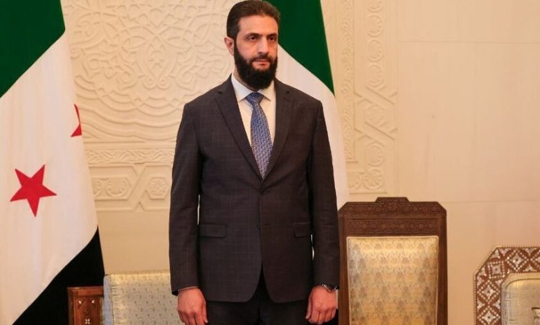الرئيس أحمد الشرع