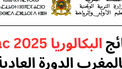 نتائج بكالوريا المغرب 2025