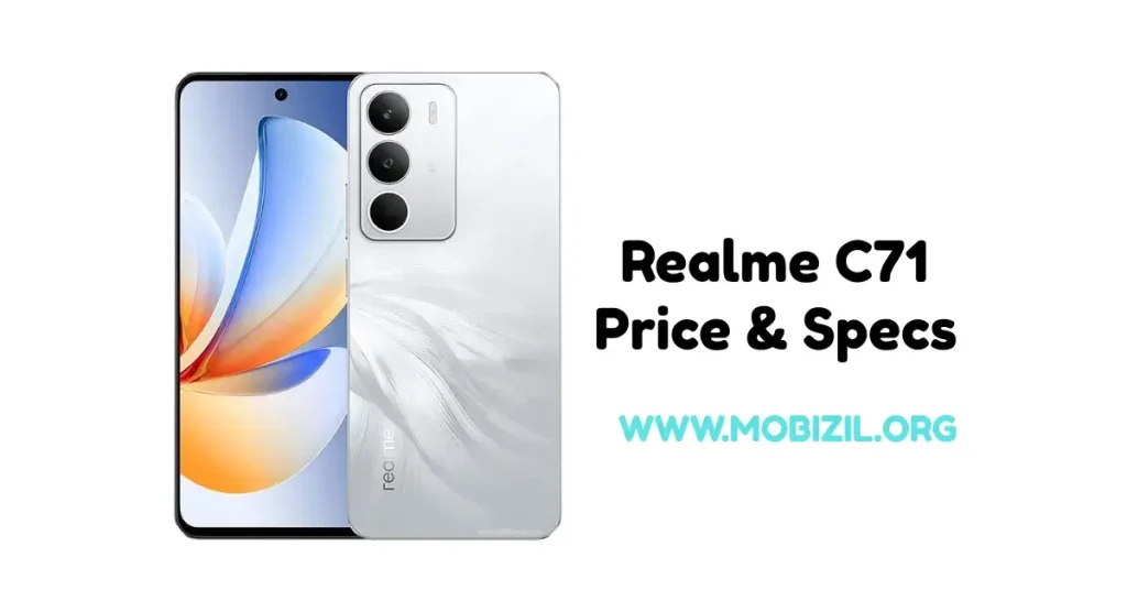 مواصفات Realme C71 الجديد المميز بمقاومته للصدمات وأداء المعالج Unisoc T7250 المذهل في مصر