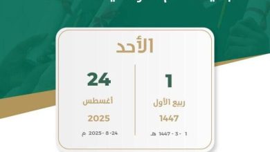 العام الدراسي الجديد 1447