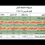 المصروفات الدراسية