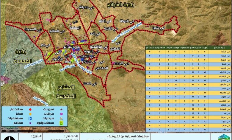 خريطة مكة الذكية