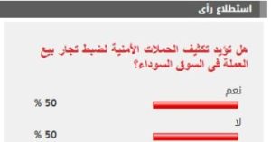آراء القراء تتنوع بشأن تكثيف الحملات الأمنية ضد تجار العملة السوداء