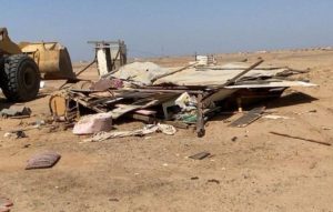 أمانة جدة تشرع في إزالة 30 حظيرة عشوائية ببلدية ذهبان الفرعية