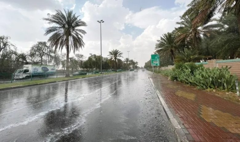 أمطار وأتربة مُثارة في جازان وفقًا لـ"الأرصاد"