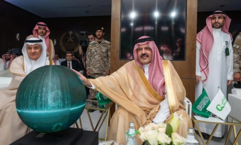 أمير منطقة حائل ي inaugurates حجر الأساس لشركة "الراعي" الوطنية لتربية المواشي.