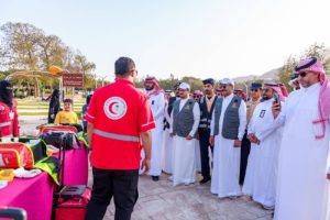 أمين الباحة يزور “قافلة التنمية الرقمية المتنقلة” في منتزه رغدان