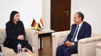 إشادة وزير الخارجية بالعلاقات الثنائية المصرية الألمانية