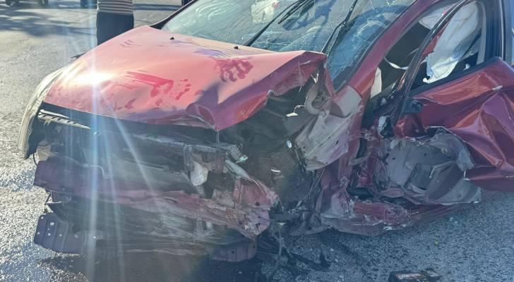 إصابة شخص في حادث سير... تفاصيل على طريق وادي الشجرة بالسلط