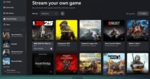 إطلاق Xbox ميزة جديدة لبث الألعاب على الكمبيوتر