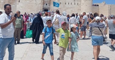 إقبال جماهيري كبير على متاحف الإسكندرية والمواقع الأثرية في مصر