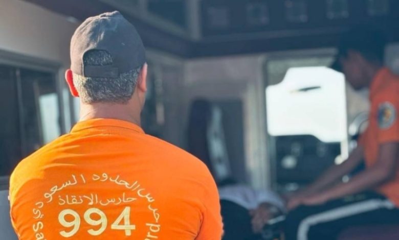 إنقاذ مواطن غريق أثناء السباحة في "حقل"