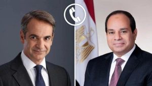 اتصال هام بين السيسي ورئيس وزراء اليونان بشأن غزة