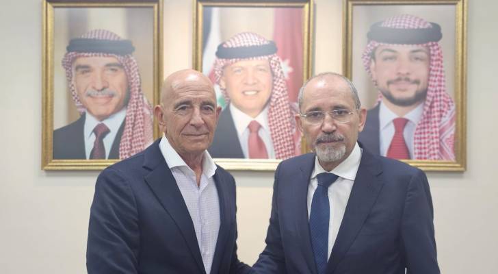 اجتماع الصفدي والمبعوث الأمريكي لبحث وقف إطلاق النار في السويداء