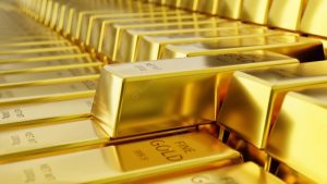 ارتفاع الذهب بنسبة تزيد عن 1% نتيجة انخفاض قيمة الدولار الأمريكي في الأسواق.