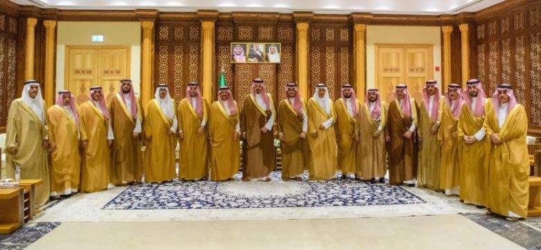استقبال أمير المدينة المنورة لوكيل الداخلية ووكلاء الإمارات