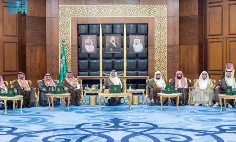 استقبال أمير المنطقة الشرقية لمجلس إدارة جمعية السرطان السعودية