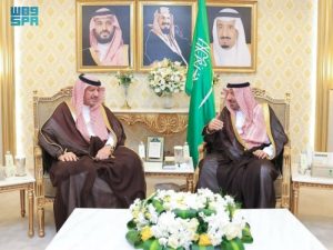 استقبال أمير نجران لرئيس هيئة الرقابة ومكافحة الفساد