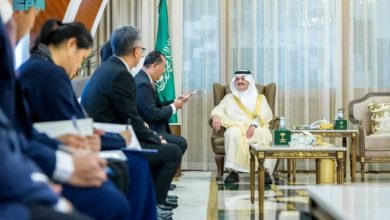 استقبال سفير تايلند لدى المملكة من أمير الشرقية