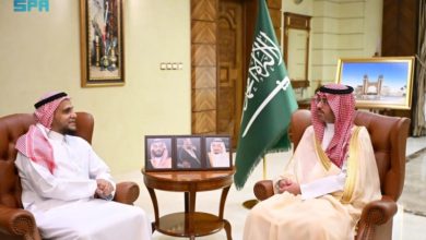 استقبال محافظ جدة لأعضاء جمعية ساند الخيرية لمرضى سرطان الأطفال