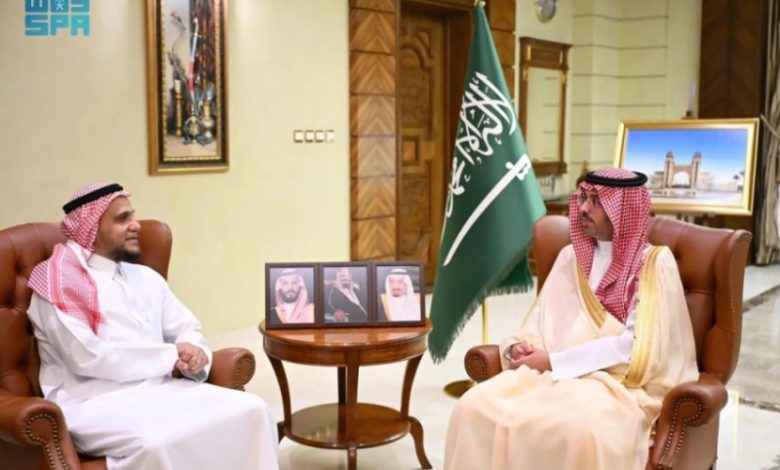 استقبال محافظ جدة لأعضاء جمعية ساند الخيرية لمرضى سرطان الأطفال