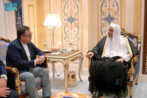 استقبال مميز للأمين العام لرابطة العالم الإسلامي لرئيس مركز الحضارة الإسلامية الأوزبكي