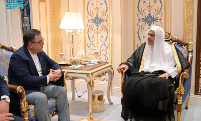 استقبال مميز للأمين العام لرابطة العالم الإسلامي لرئيس مركز الحضارة الإسلامية الأوزبكي